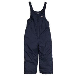 OSHKOSH B'GOSH - GIRLS SMALL (4) BLUE SNOW BIBS